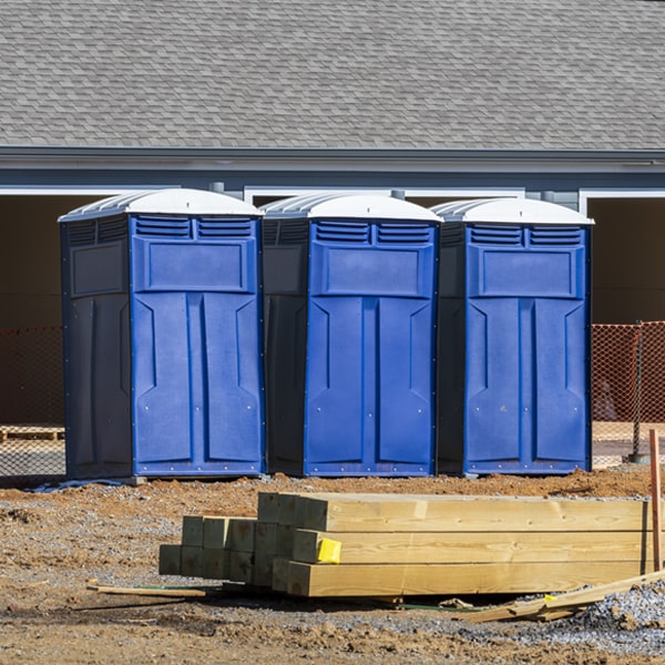 do you offer hand sanitizer dispensers inside the porta potties in Masterson Texas